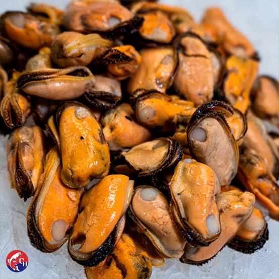 Mejillones pelados y cocidos