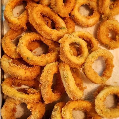 Rabas rebozadas
